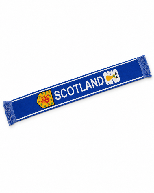 Scotland FIFA Fan Muffler - Thick Double Knit Supporter Scarf