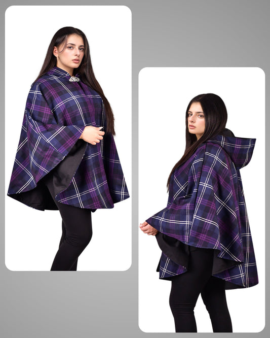 Women Tartan Cape - Heritage of Scotland