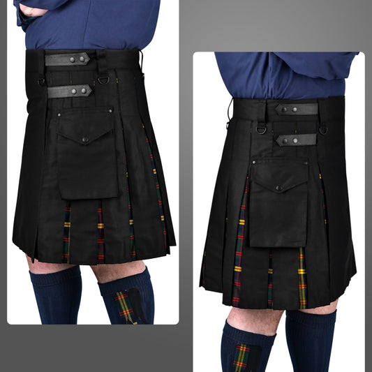 US Marine Corps - Leathernecks Hybrid Utility Kilt for Men - Traditional Style with Modern Functionality | Big & Tall