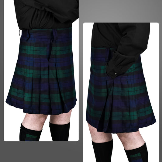 Sports kilt For Men - Athletic Kilt P.V. 8 Yard | Velcro Closing