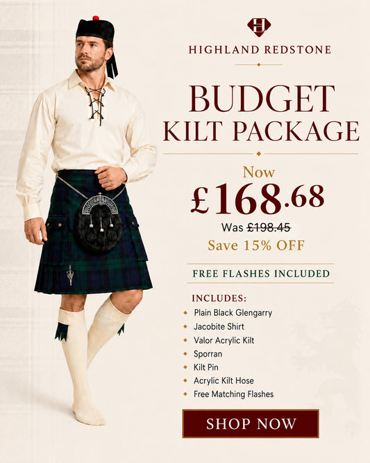 Valor Acrylic Kilt Package | Black Watch