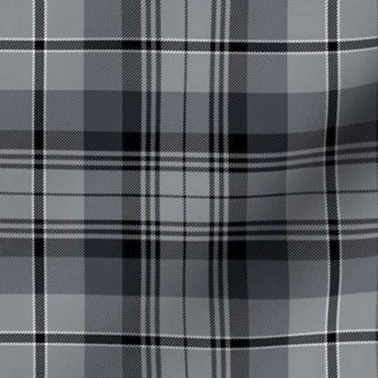 Gray Hamilton Tartan Kilt showcasing the classic gray, black, and white pattern of the Hamilton Clan, made from high-quality fabric.