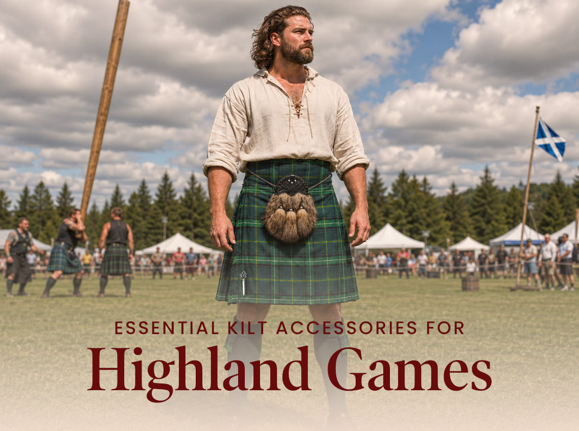Essential Kilt Accessories for Highland Games: The Finishing Touches That Make All the Difference