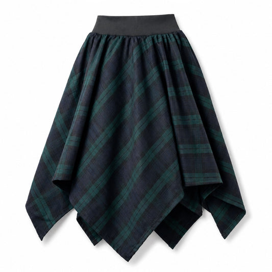 Women's Twilight Long Pixie Skirt | Black Watch