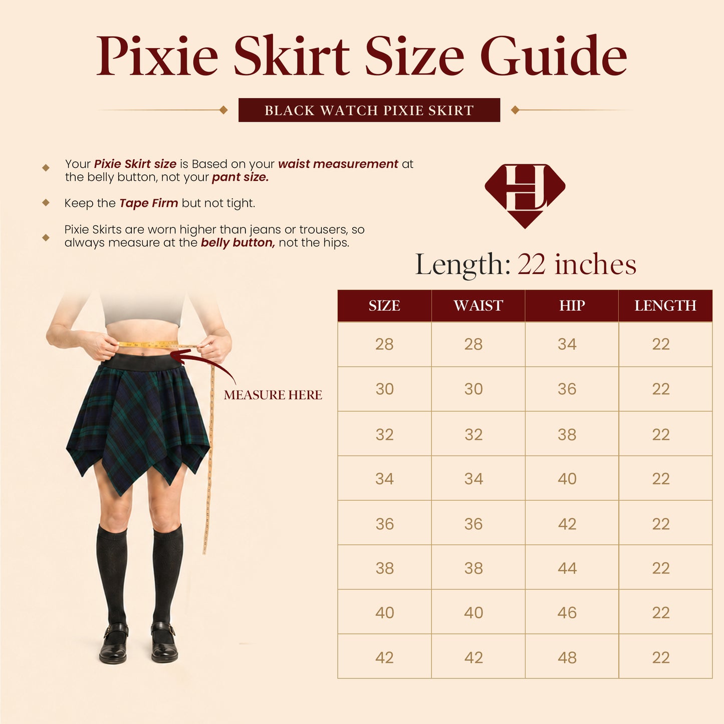 Women's Twilight Short Pixie Skirt | Black Watch