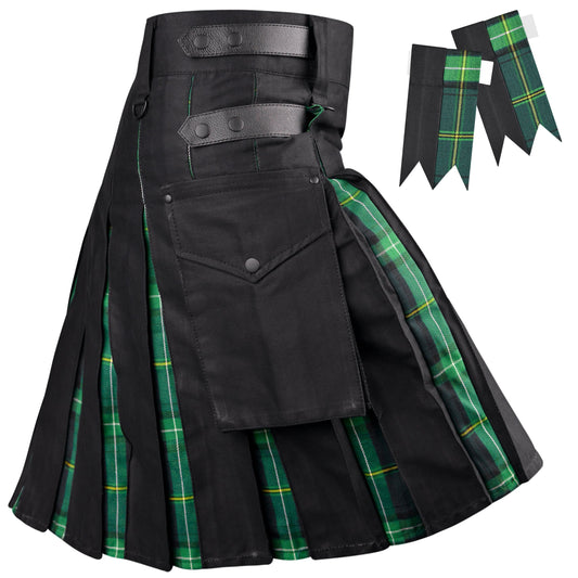 Celtic Hybrid Utility Kilt for Men - Traditional Style with Modern Functionality
