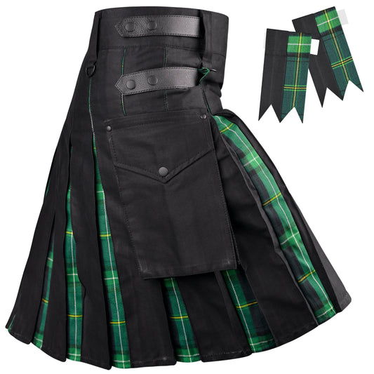 Celtic Hybrid Utility Kilt for Men - Traditional Style with Modern Functionality | Big & Tall