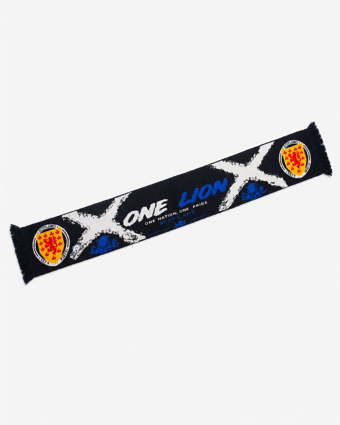 ONE LION FIFA Fan Muffler - Thick Double Knit Supporter Scarf
