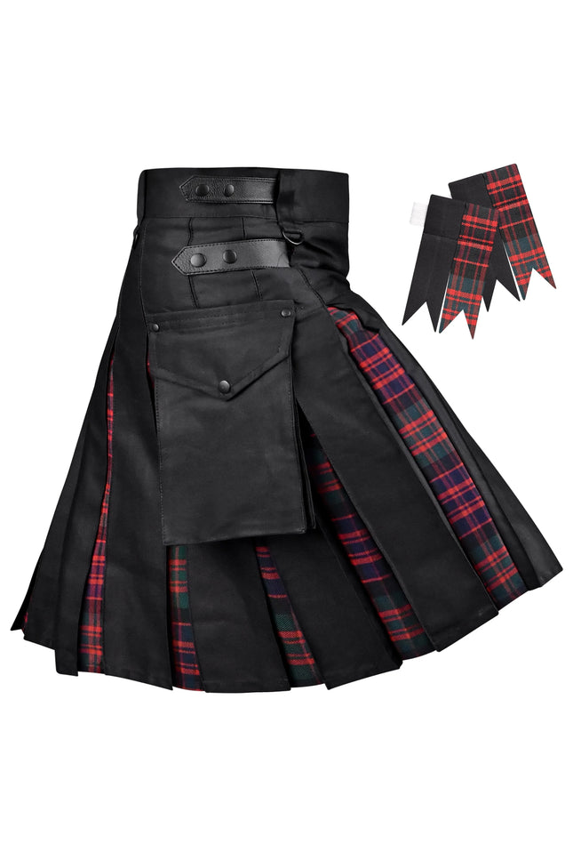 MacDonald Modern Kilt for Men - Traditional Style with Modern Functionality | Big & Tall