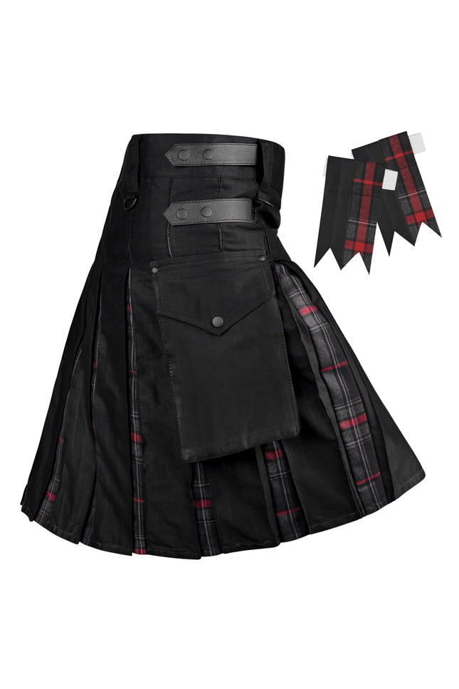 Spirit Of Bruce Hybrid Utility Kilts for Men  - Traditional Style with Modern Functionality | Big & Tall