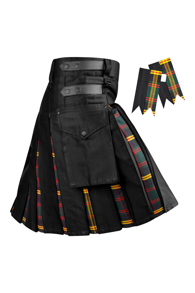 US Marine Corps - Leathernecks Hybrid Utility Kilt for Men  - Traditional Style with Modern Functionality | Big & Tall