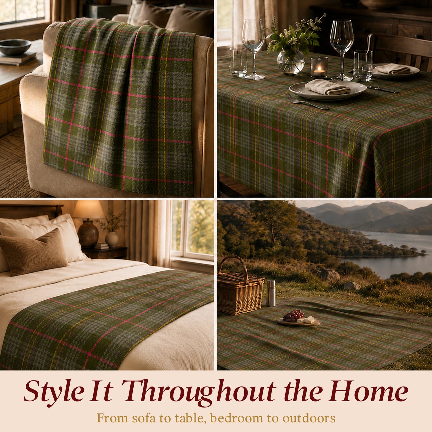 Weathered Kennedy -Tartan