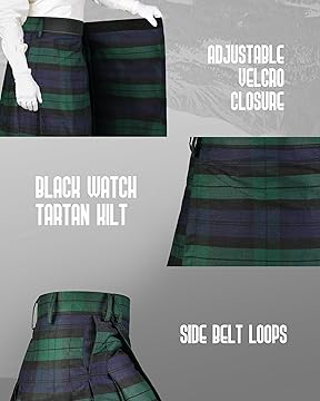 Sports kilt For Men - P.V Athletic Kilt | Velcro Closing