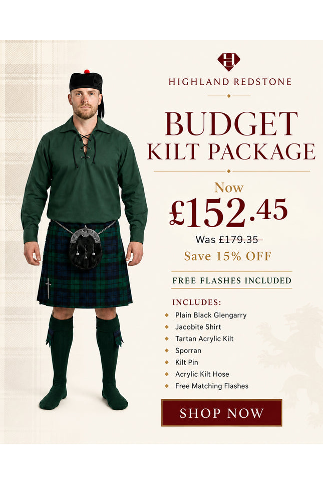 Acrylic Kilt Package | Black Watch