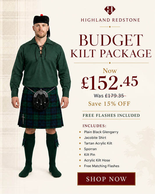 Acrylic Kilt Package | Black Watch