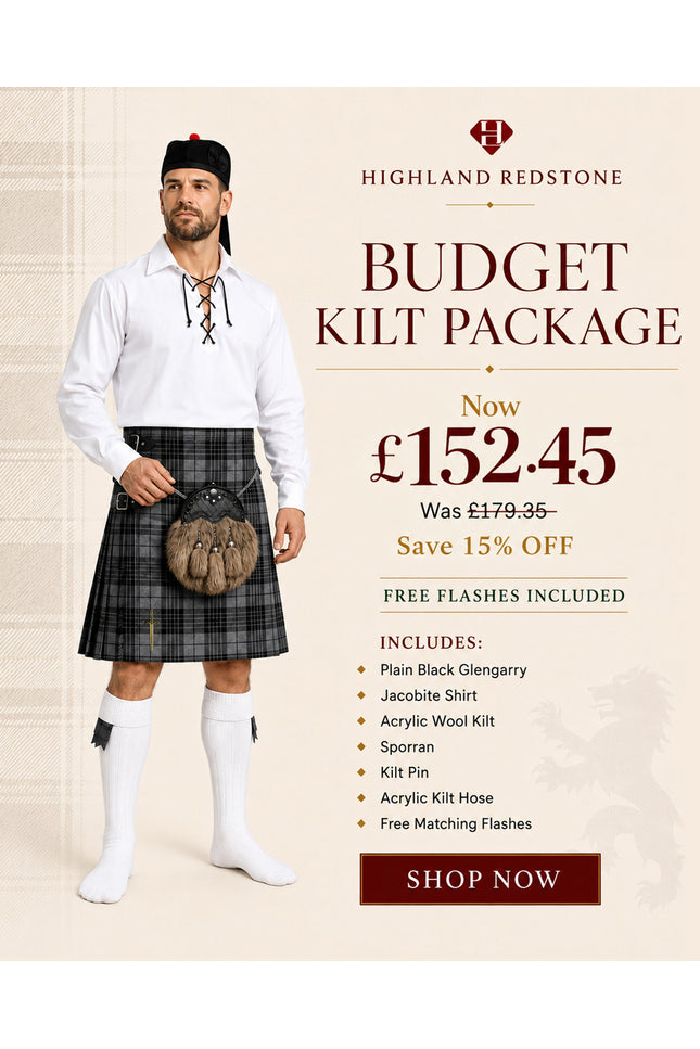 Acrylic Kilt Package | Grey Watch