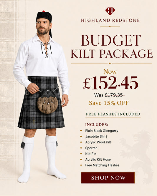 Acrylic Kilt Package | Grey Watch