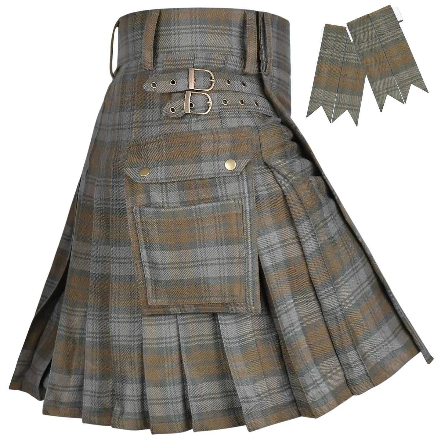 Valor Acrylic Kilt Bundle Lite | Black Watch Weathered