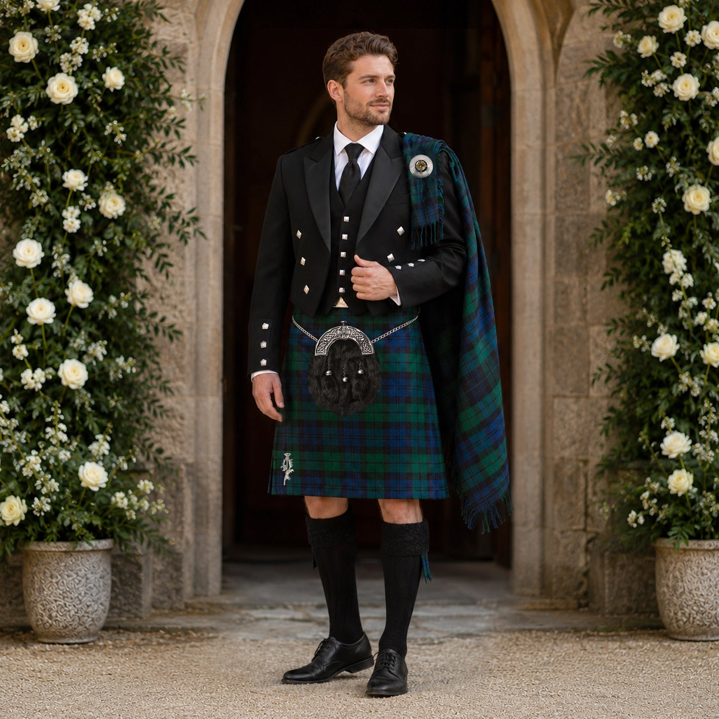Highland Luxe Groom Set