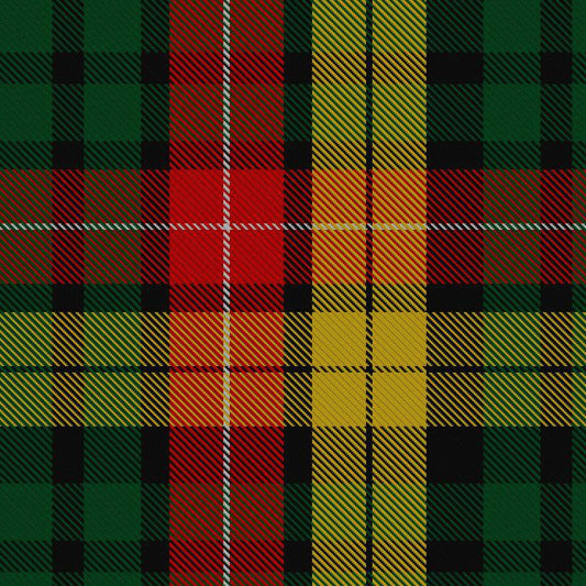 Buchanan Tartan Fabric and Accessories - Highland Redstone