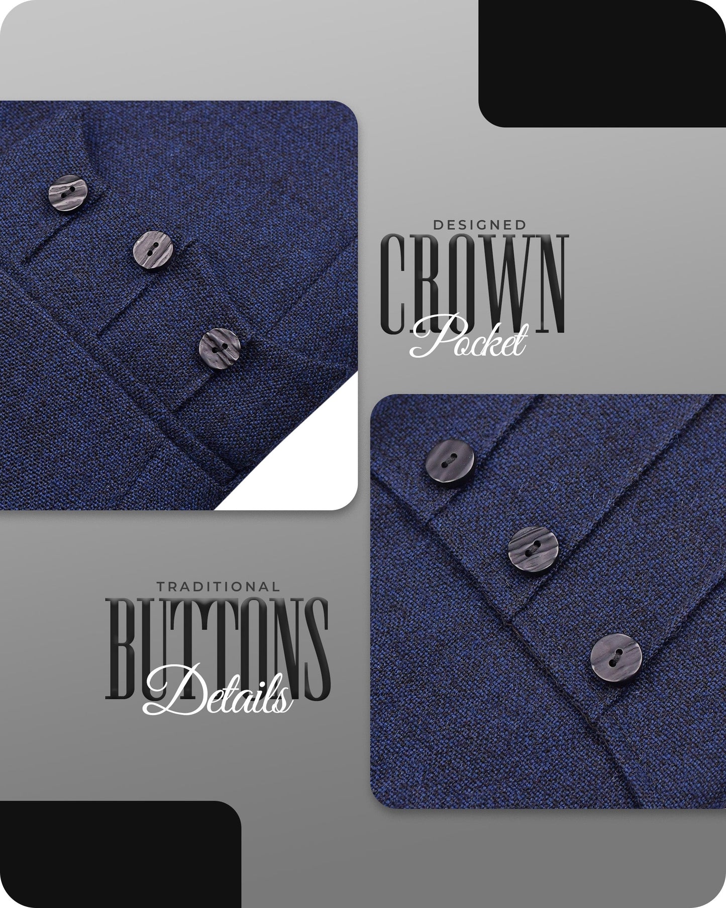 Blue Argyll Jacket & Vest