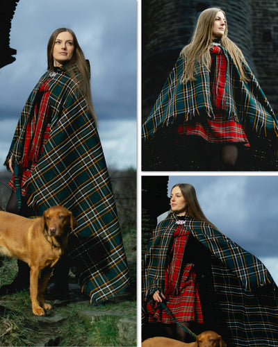 Women Tartan Cloak - Irish Heritage - Limited Edition