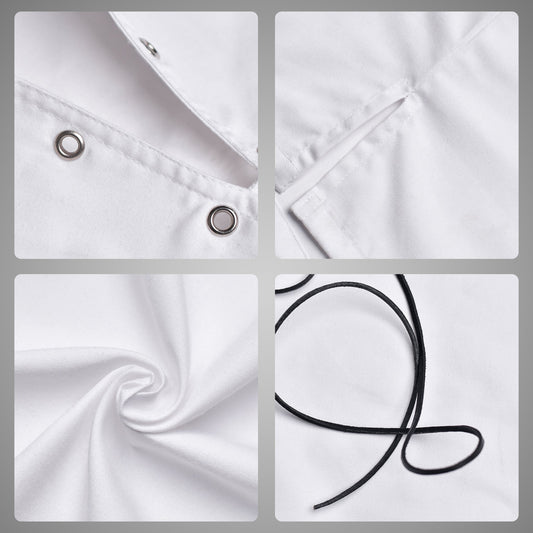 Highland White Kilt Shirt - Traditional Scottish Style