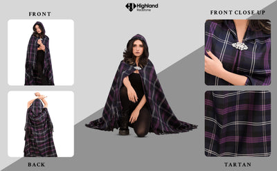 Women Tartan Cloak (Heritage Of Scotland)