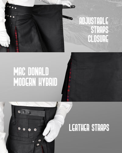 MacDonald Modern Kilt for Men - Traditional Style with Modern Functionality | Big & Tall