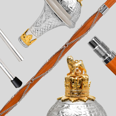 American Maces, Drum Major Maces (Embossed Head)