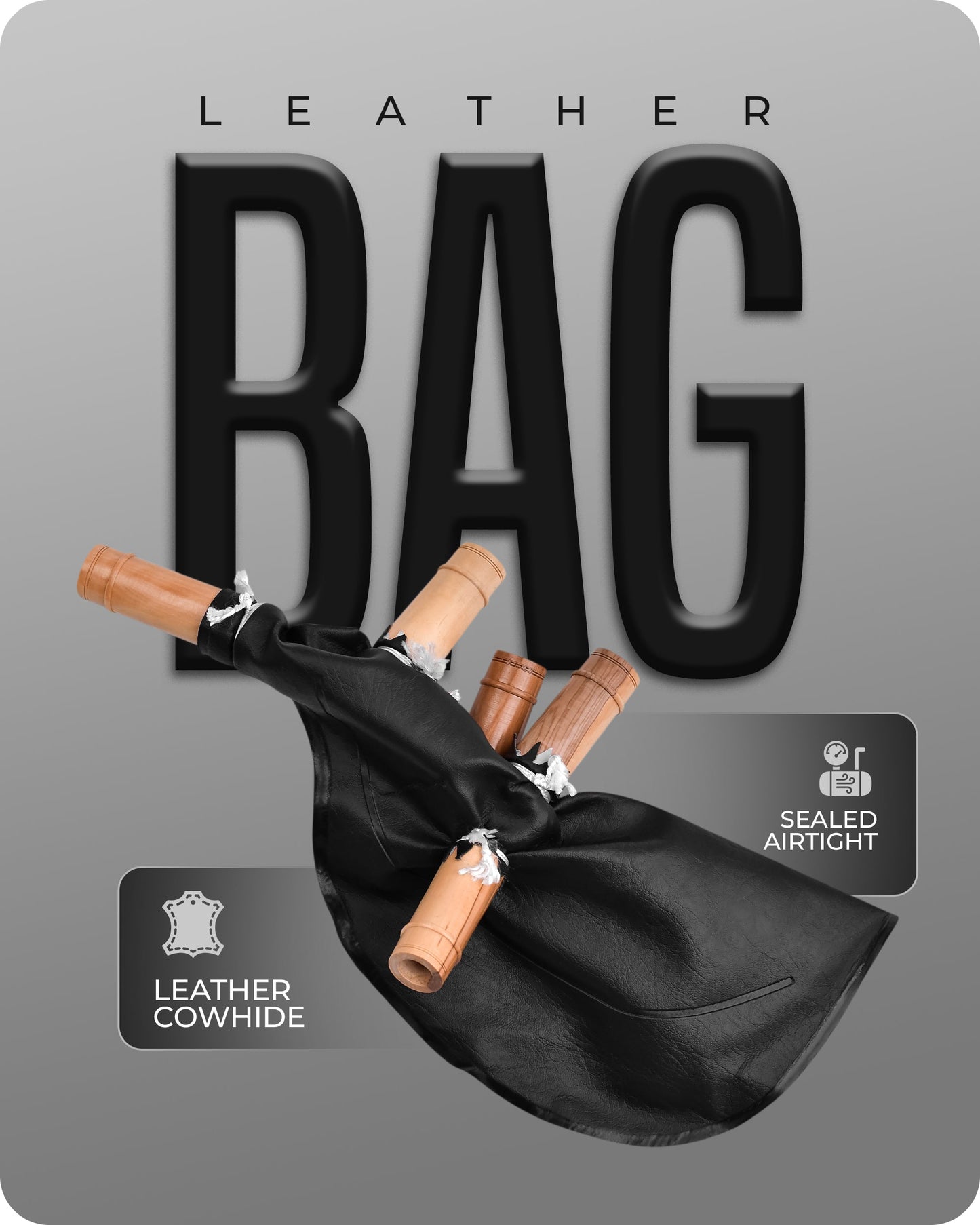 Mini Miniature Bagpipe - Rosewood Bagpipe for Beginners, Playable Gift | Mackenzie