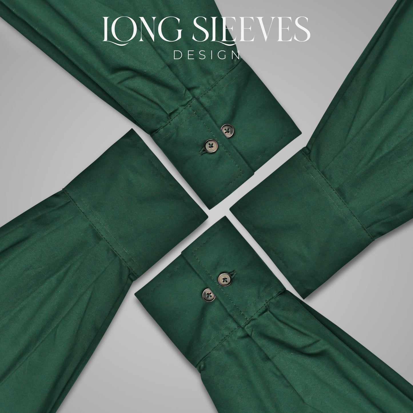 Highland Green Kilt Shirt, made from high-quality fabric, ideal for formal and casual Scottish attire.