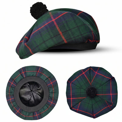 Tam O'Shanter Hat with Pompom | Davidson Tartan