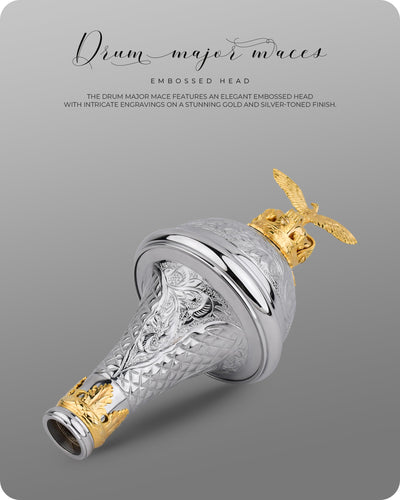 American Maces, Drum Major Maces (Eagle Head)