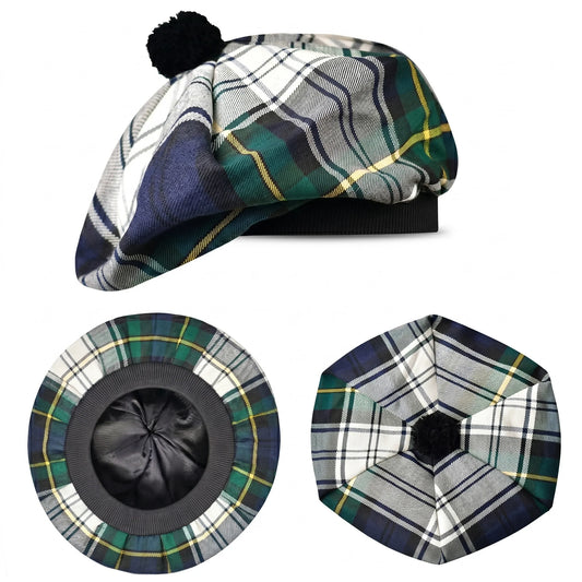 Tam O'Shanter Hat with Pompom | Dress Gordon Tartan