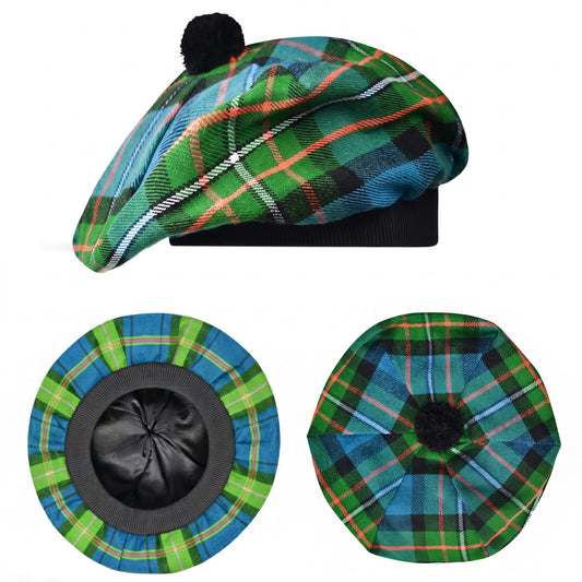 Tam O'Shanter Hat with Pompom | Ferguson Tartan