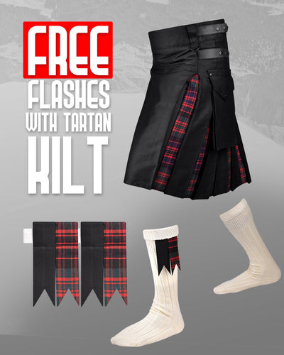 MacDonald Modern Kilt for Men - Traditional Style with Modern Functionality | Big & Tall