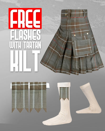 Valor Acrylic Utility Kilt | 16oz Mackenzie Weathered Tartan KIlt