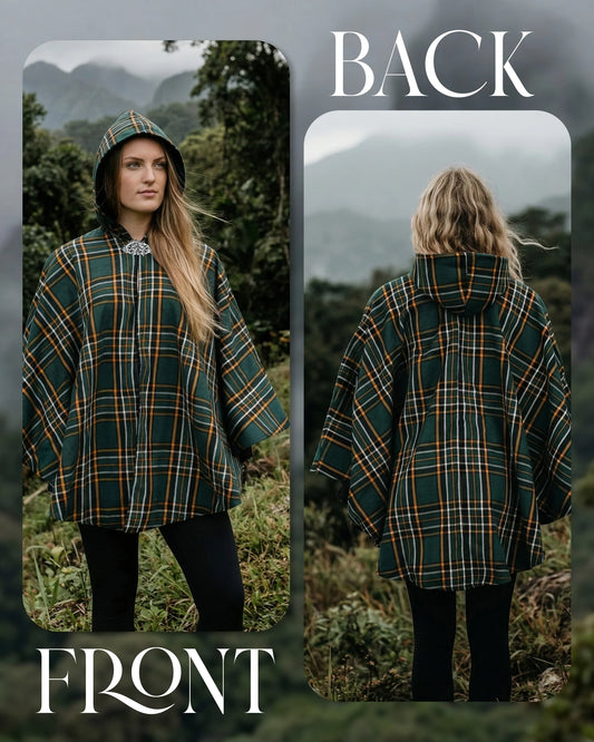 Women Tartan Cape - Irish Heritage | Limited Edition