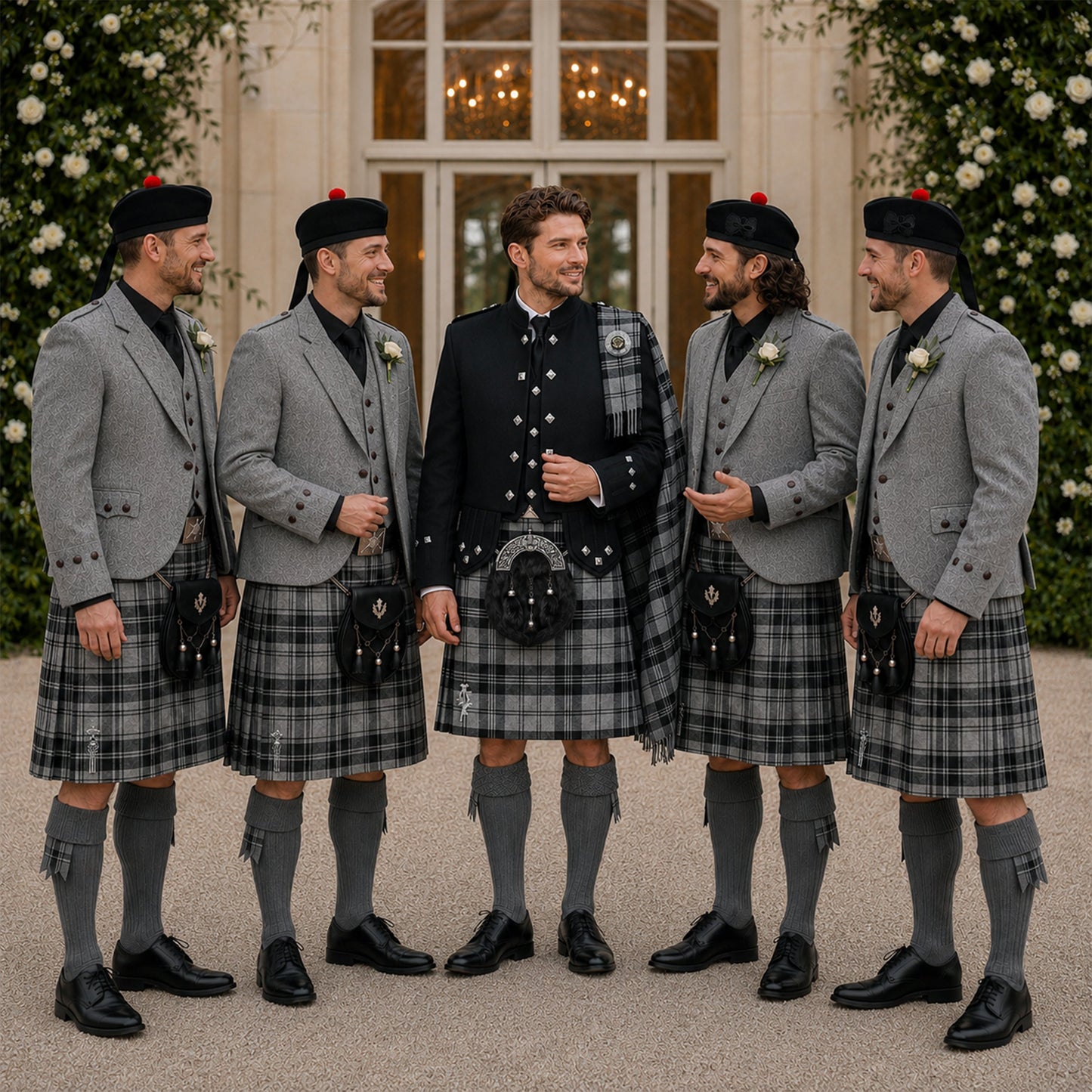 Highland Wedding Crew Package - Groomsmen Complete Outfit