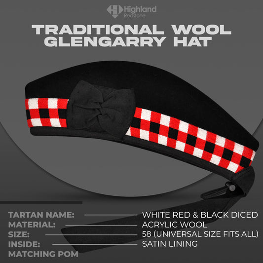 Glengarry Hat | Diced