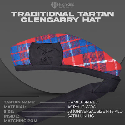 Glengarry Hat | Hamilton Red
