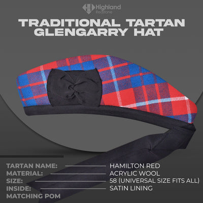 Glengarry Hat | Hamilton Red