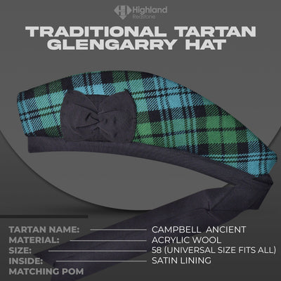 Glengarry Hat |  Ancient Campbell