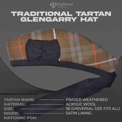 Glengarry Hat | Fraser Weathered