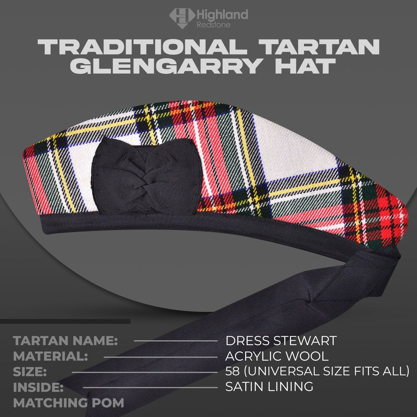 Glengarry Hat | Dress Stewart