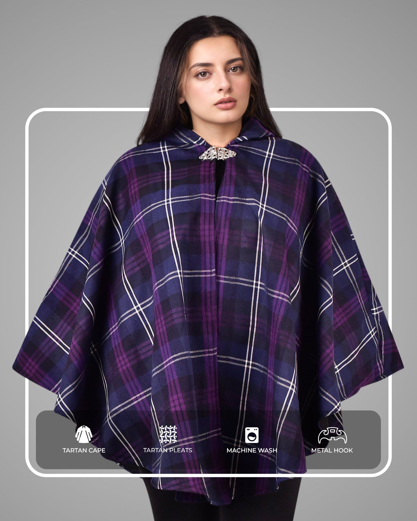Women Tartan Cape - Heritage of Scotland