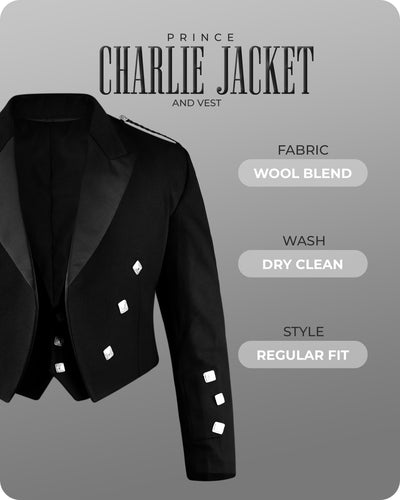 Black Sheriffmuir Jacket & Vest