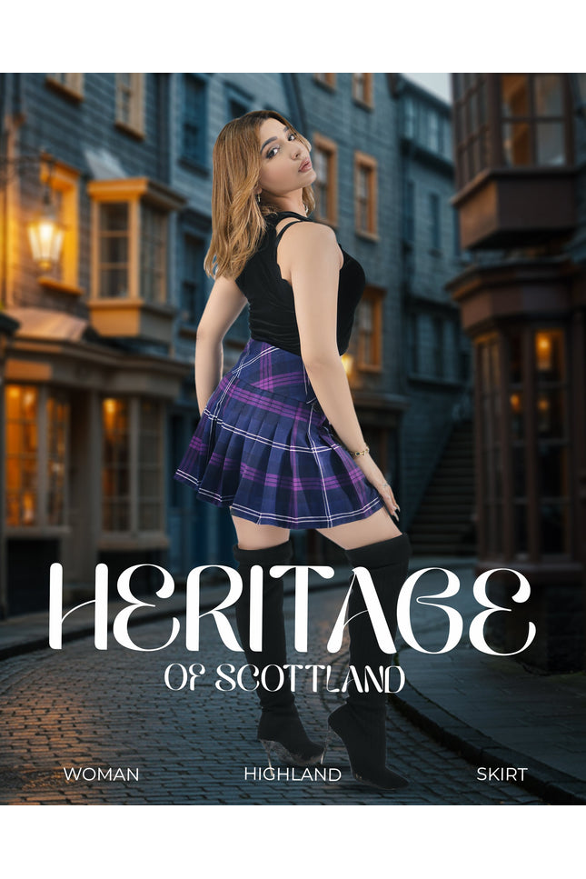 Women's Tartan Billie Skirt| Heritage of Scotland