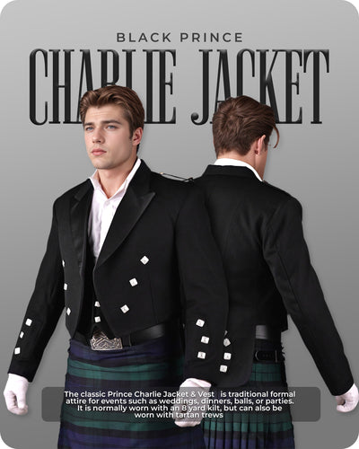 Black Sheriffmuir Jacket & Vest